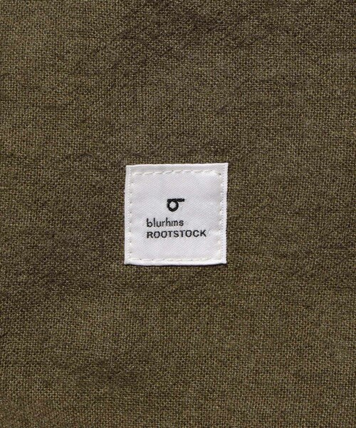 ADAM ET ROPE'（アダムエロペ）の「【blurhmsROOTSTOCK/ブラームスルーツストック】Ramie Linen Wool Swedish BDU Jacket（その他アウター・メンズ・ブラック/カーキ・2/3/4）」の15枚目の写真