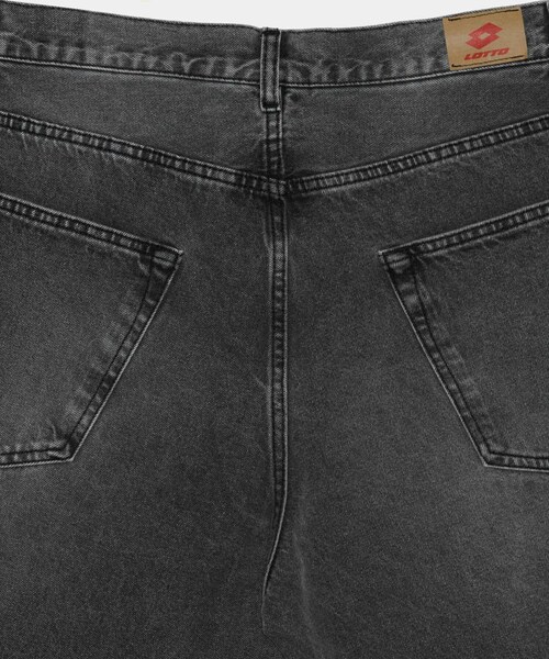 URBAN RESEARCH（アーバンリサーチ）の「LOTTO　SUMMER BAGGY DENIM PANTS（デニムパンツ・メンズ・BLACK/INDIGO・M/L/XL）」の7枚目の写真