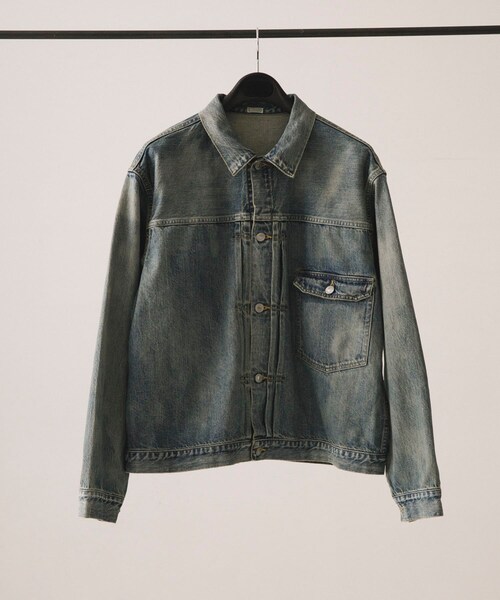 URBAN RESEARCH(アーバンリサーチ)の「A PRESSE 1st Type Denim Jacket(デニムジャケット・メンズ・INDIGO・44/46/48/50)」の12枚目の写真