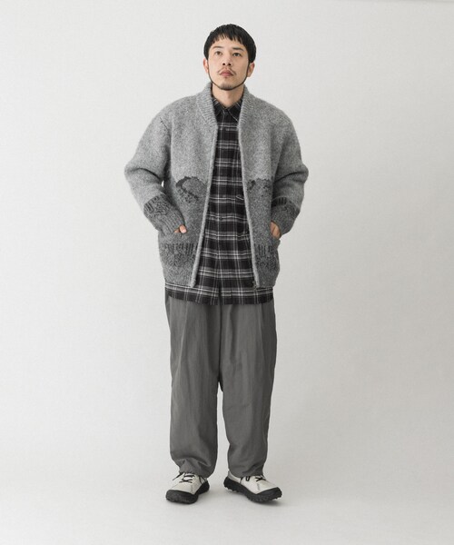 EKAL（エカル）の「TATESHINAカウチンニット（カーディガン/ボレロ・メンズ・マウンテン/ディア・M/L）」の11枚目の写真