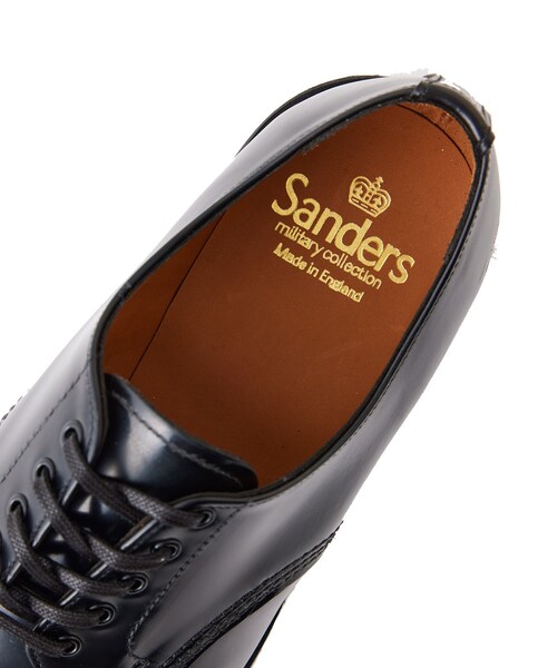 ADAM ET ROPE'（アダムエロペ）の「【SANDERS/サンダース】MILITARY DERBY SHOE（ドレスシューズ・メンズ・ブラック・39.5/40.0/40.5/41.0/41.5/42.0/42.5）」の15枚目の写真