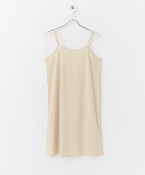 SENSE OF PLACE by URBAN RESEARCH（センスオブプレイスバイアーバンリサーチ）の「インナーキャミワンピース（その他アンダーウェア/インナー・レディース・BEIGE/BLACK・one）」の5枚目の写真