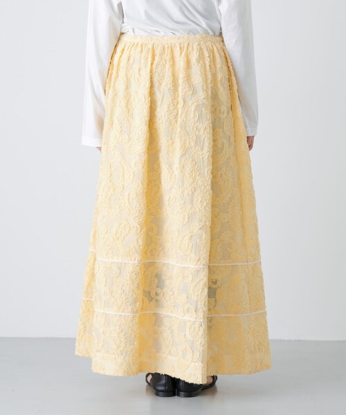 かぐれ（カグレ）の「susuri　ハバネラスカート（スカート・レディース・cream・1）」の3枚目の写真