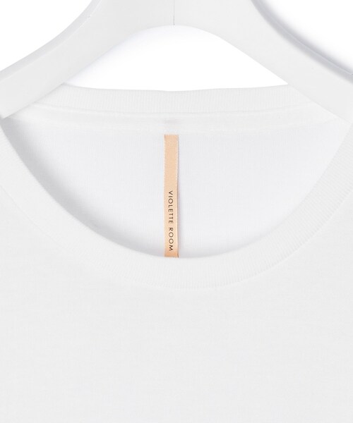 ADAM ET ROPE'(アダムエロペ)の「【VIOLETTE ROOM for ADAM ET ROPE'】別注 NUANCE TEE(Tシャツ/カットソー・レディース・ブラック/グレー/ホワイト・F)」の15枚目の写真