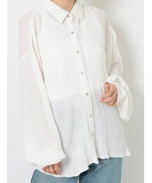 Ungrid | 楊柳ビッグルーズシャツ(シャツ/ブラウス)