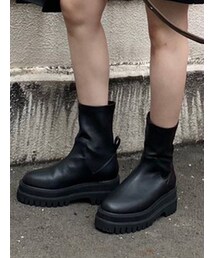 MURUA | タンクソールミドルブーツ(ブーツ)