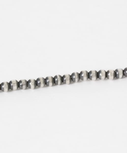 かぐれ（カグレ）の「ERICKA NICOLAS BEGAY　PLAIN DESIGN NECKLACE45（ネックレス・レディース・SHINY/OXIDIZED・45）」の6枚目の写真