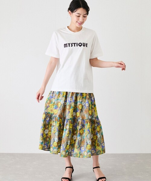Jayro（ジャイロ）の「メタリックロゴプルオーバー（Tシャツ/カットソー・レディース・ブラック/ホワイト系・M）」の14枚目の写真