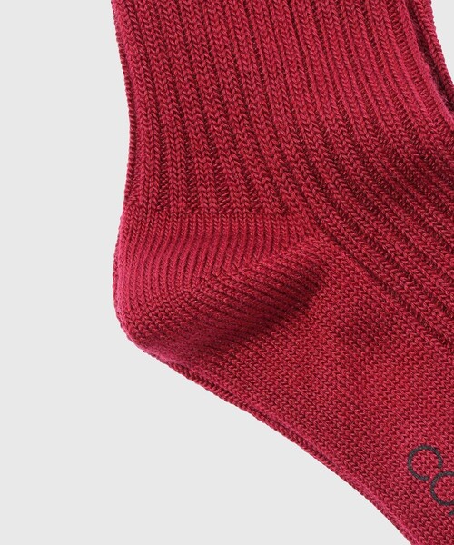 ADAM ET ROPE'(アダムエロペ)の「【CONLEAD/コンリード】College wool Short(ソックス/靴下・メンズ・ブラック・M)」の5枚目の写真