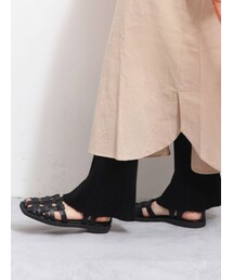 Ungrid | フェイクレザーグルカサンダル(サンダル)