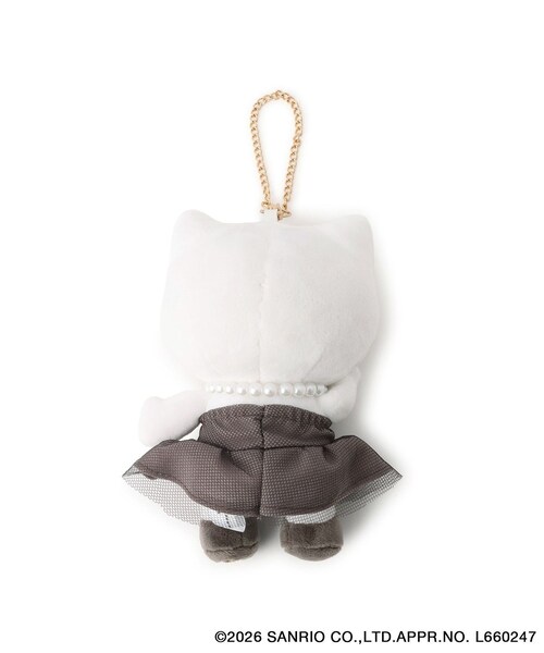 VIS（ビス）の「【HELLO KITTY×VIS】ぬいぐるみチャーム（キーホルダー・レディース・オフホワイト・F）」の9枚目の写真