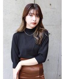 MURUA | ハーフスリーブパフニット(ニット/セーター)