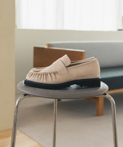 URBAN RESEARCH DOORS（アーバンリサーチドアーズ）の「ギャザーローファー（ローファー・レディース・BROWN/BEIGE・36/37/38）」の15枚目の写真