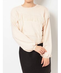 RESEXXY | フリンジニットトップス(ニット/セーター)