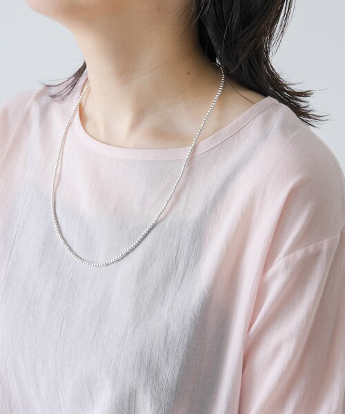 かぐれ（カグレ）の「ERICKA NICOLAS BEGAY　PLAIN DESIGN NECKLACE 60（ネックレス・レディース・SHINY/OXIDIZED・60）」の3枚目の写真