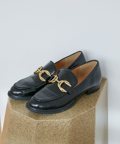 VIS(ビス)の「ビットローファー(ローファー・レディース・ブラック/ベージュ系・L/M/S)」の6枚目の写真