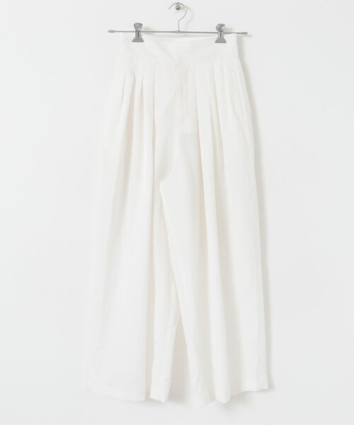 URBAN RESEARCH ROSSO（アーバンリサーチロッソ）の「ライトタックパンツ（その他パンツ・レディース・L.GRAY/OFF WHITE・36/38）」の7枚目の写真