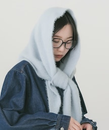 SMELLY | 『WEB/一部店舗限定カラー』シャギーサンカクマフラー(マフラー)