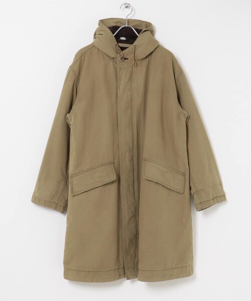 URBAN RESEARCH(アーバンリサーチ)の「A PRESSE Vintage WashedWool US Navy N-2 DeckCoat(ミリタリージャケット・メンズ・BEIGE・2/3/4)」の6枚目の写真