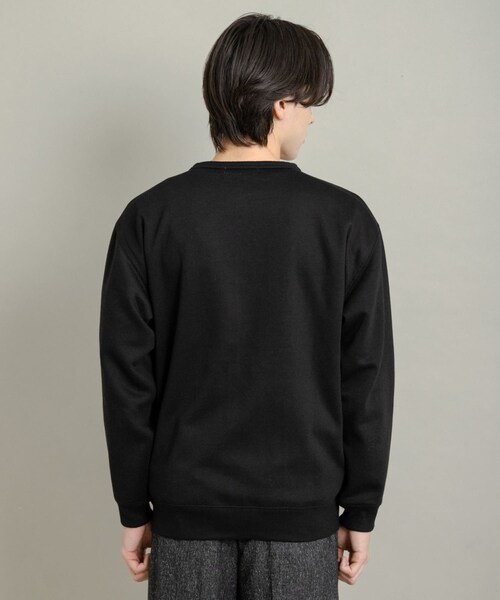SENSE OF PLACE by URBAN RESEARCH(センスオブプレイスバイアーバンリサーチ)の「ウラキモウクルーネックジップスウェット(スウェット・メンズ・BLACK/GRAY/IVORY・M/L)」の14枚目の写真