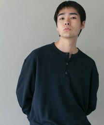 URBAN RESEARCH DOORS | DRYMIXワッフル ドロスト ロングスリーブ Tシャツ(Tシャツ/カットソー)