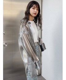 MURUA | シャイニーシアーシャツ(シャツ/ブラウス)