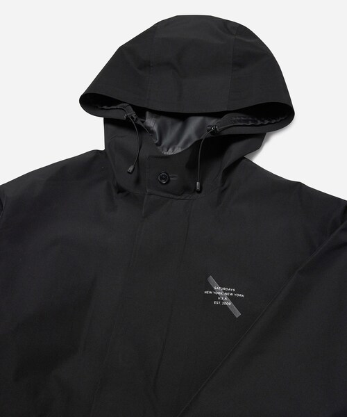 Saturdays NYC（サタデーズ ニューヨークシティ ）の「Micro Reps Coat（その他アウター・メンズ・ブラック・L）」の4枚目の写真