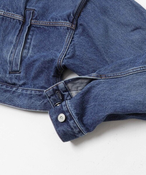 URBAN RESEARCH（アーバンリサーチ）の「KURO　POWER SHOULDER DENIM JACKET（デニムジャケット・レディース・INDIGO・1）」の5枚目の写真