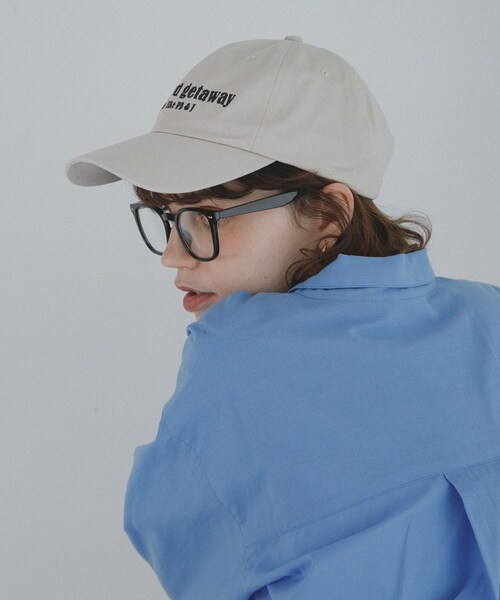 URBAN RESEARCH Sonny Label（アーバンリサーチサニーレーベル）の「WEEKEND GETAWAY CAP（キャップ・レディース・アイスグレー/グリーン/チェリーレッド・One）」の6枚目の写真