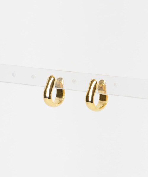 URBAN RESEARCH(アーバンリサーチ)の「Oyster Hoops Small Gold(ピアス(両耳用)・レディース・GOLD・S)」の3枚目の写真
