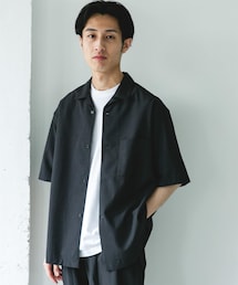 URBAN RESEARCH DOORS | クイックドライ オープンカラーショートスリーブシャツ(シャツ/ブラウス)