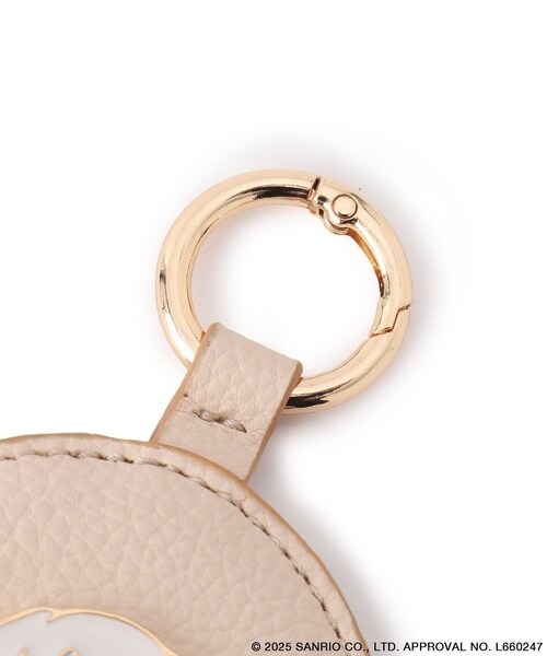 VIS（ビス）の「【シナモロール】VIS別注ミラーチャーム（キーホルダー・レディース・ベージュ系/サックス・F）」の13枚目の写真