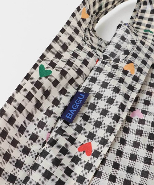 KBF（ケイビーエフ）の「BAGGU　BABYBAGGU（その他雑貨・レディース・チャーム/ギンガム+ハート/タイルサン・one）」の9枚目の写真