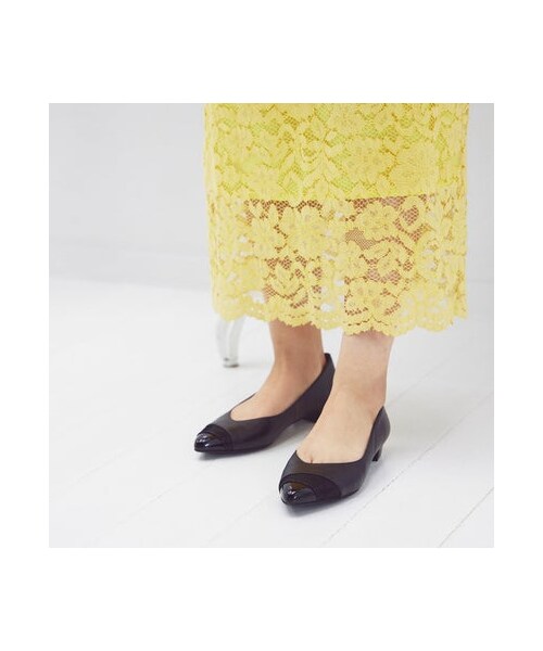 Riz raffinee(リズラフィーネ)の「リズ ラフィーネ Riz raffinee アシメトリーカットパンプス (パンプス・レディース・BL/OK/GRS/PKS・220/22cm/225/22.5cm/230/23cm/235/23.5cm/240/24cm/245/24.5cm)」の11枚目の写真