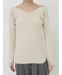 LAGUNAMOON | バレリーナアシメヘムニットプルオーバー(ニット/セーター)