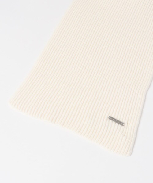 SENSE OF PLACE by URBAN RESEARCH（センスオブプレイスバイアーバンリサーチ）の「モチモチニットストール（ストール/ショール・レディース・RED/OFF WHITE/CHARCOAL・one）」の12枚目の写真