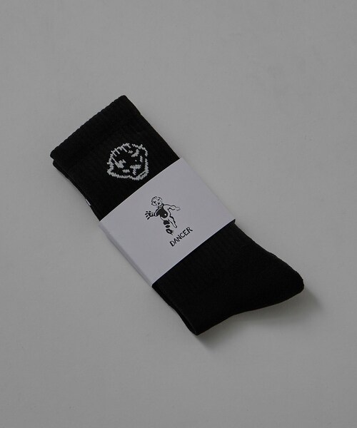 ADAM ET ROPE'（アダムエロペ）の「【DANCER】DANCE SOCKS（ソックス/靴下・レディース・ブラック/ホワイト・F）」の5枚目の写真