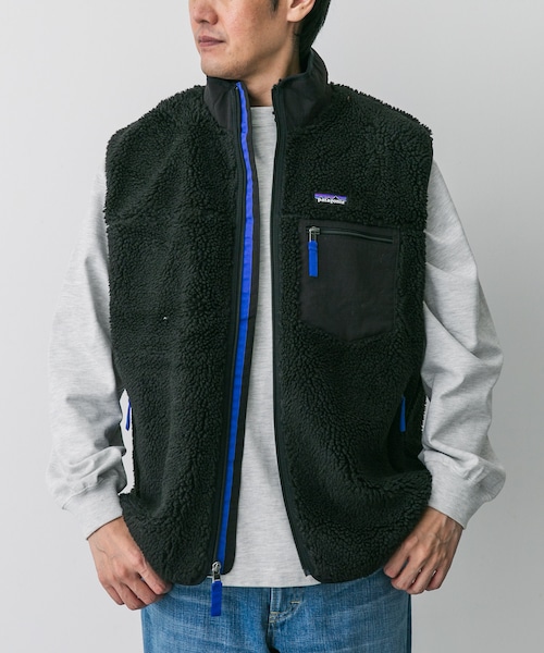 URBAN RESEARCH DOORS(アーバンリサーチドアーズ)の「patagonia Ms Classic Retro-X Vest(ベスト・メンズ・BLK/CLMB/FEGY/DNAT・S/M/L/XL)」の1枚目の写真