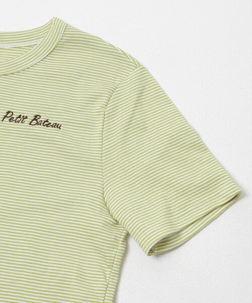 URBAN RESEARCH DOORS(アーバンリサーチドアーズ)の「『別注』PETIT BATEAU×DOORS EMBROIDERYT-SHIRTSCUST(Tシャツ/カットソー・レディース・MOSS/MIMI/GRETAL・S/M)」の7枚目の写真