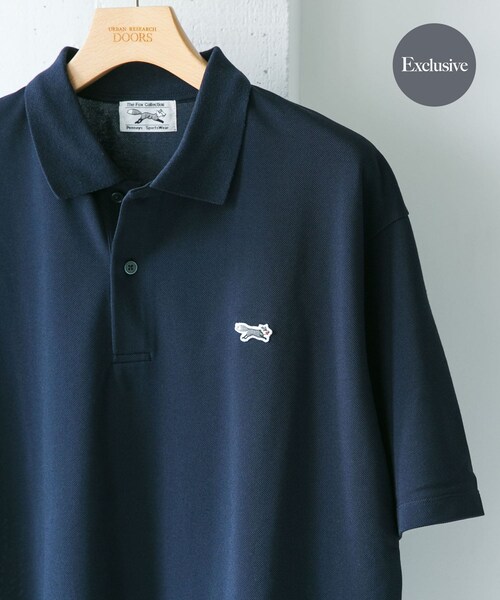 URBAN RESEARCH DOORS(アーバンリサーチドアーズ)の「『別注』PENNEYS×DOORS THE FOX 鹿の子 ポロシャツ(ポロシャツ・メンズ・ASHGRAY/MINT/NAVY/CHARCOAL・M/L)」の4枚目の写真