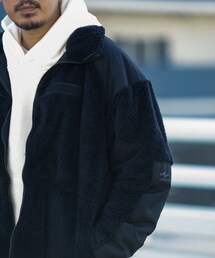 URBAN RESEARCH Sonny Label | ARMY TWILL Fleece blouson(ブルゾン)