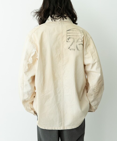 URBAN RESEARCH Sonny Label（アーバンリサーチサニーレーベル）の「Lee　VINTAGE LOCO JACKET（カバーオール・メンズ・OFF WHITE/JELT DENIM・M/L）」の8枚目の写真
