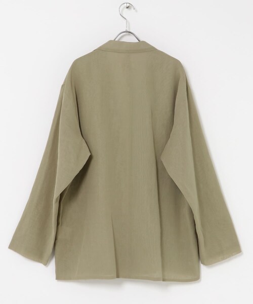URBAN RESEARCH DOORS（アーバンリサーチドアーズ）の「STILL BY HAND　AIRY 2B JACKET（テーラードジャケット・メンズ・BLACK/KHK BEIGE/SLATE GREY・46/48）」の14枚目の写真