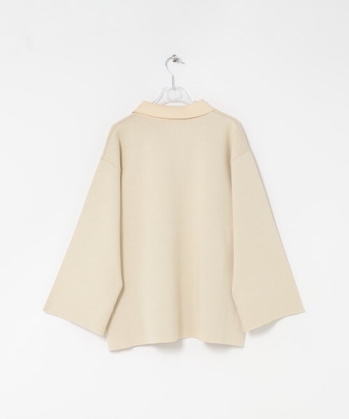 LAATO（ラート）の「sweat style polo knit（ニット/セーター・レディース・クリーム/チョコレート・FREE）」の16枚目の写真