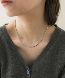SMELLY | サージカルステンレスプレーンネックレス(ネックレス)