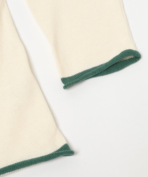 URBAN RESEARCH(アーバンリサーチ)の「Little Yarmouth ROLL EDGE KNIT SWEATER(ニット/セーター・メンズ・CREAM/RED・L/XL)」の5枚目の写真