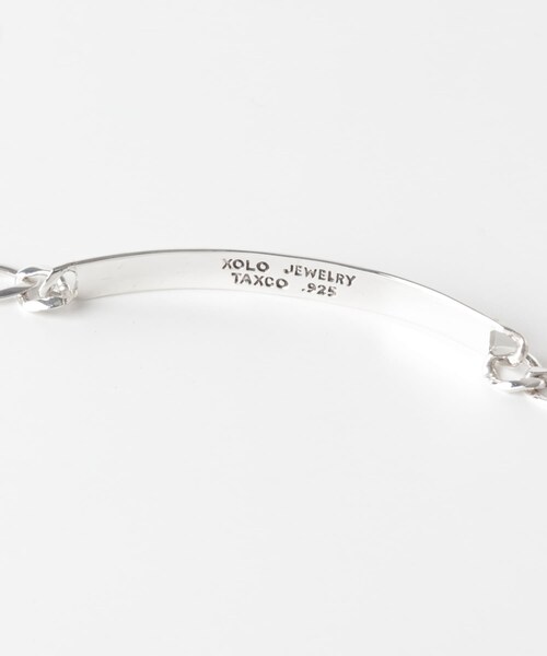 URBAN RESEARCH(アーバンリサーチ)の「XOLO ID FIGARO LINK BRACE 6MM(ブレスレット・メンズ・SILVER・19)」の7枚目の写真