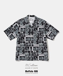 ADAM ET ROPE' | 【Buffalo 66 × 10Culture for ADAM ET ROPE'】Buffalo 66 SHORT SLEEVE SHIRT(シャツ/ブラウス)