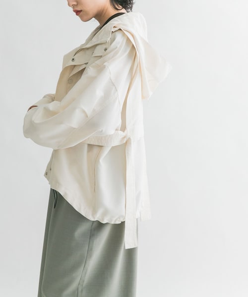 KBF（ケイビーエフ）の「ベストSETマウンテンパーカー（マウンテンパーカー・レディース・NAVY/IVORY/MOSS GRAY・one）」の7枚目の写真