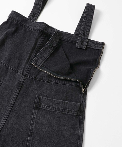 URBAN RESEARCH Sonny Label（アーバンリサーチサニーレーベル）の「NaokoTakayamaデニムオーバーオール（サロペット/オーバーオール・レディース・インディゴ/ブラック・36/38）」の12枚目の写真